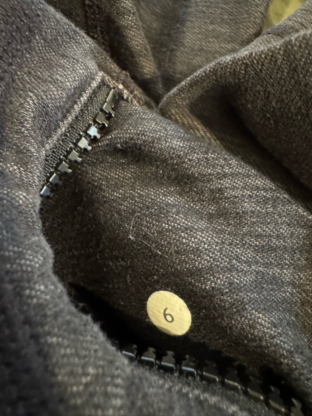 lululemon athletica Heathered Charcoal Full-Zip Define Jacket - Picture 5 of 5